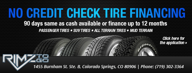 tire and wheel packages financing